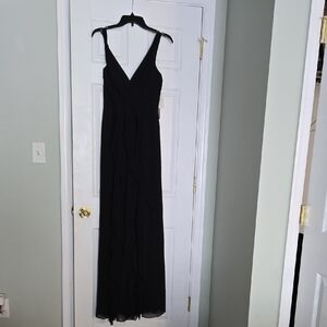 White by Vera Wang Black Maxi Dress
